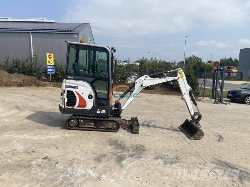 Bobcat E19 Bageri na kotačima