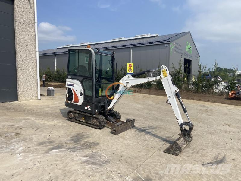 Bobcat E19 Bageri na kotačima