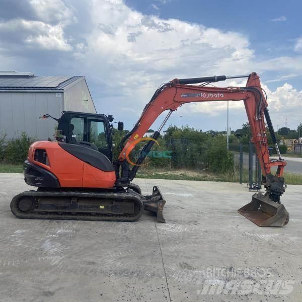 Kubota KX080-4 Bageri na kotačima