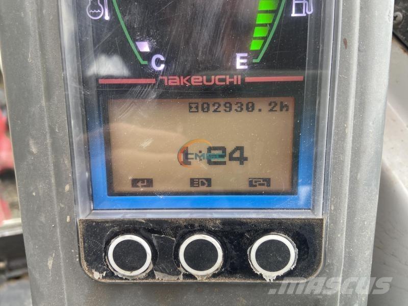 Takeuchi TB216 Bageri na kotačima