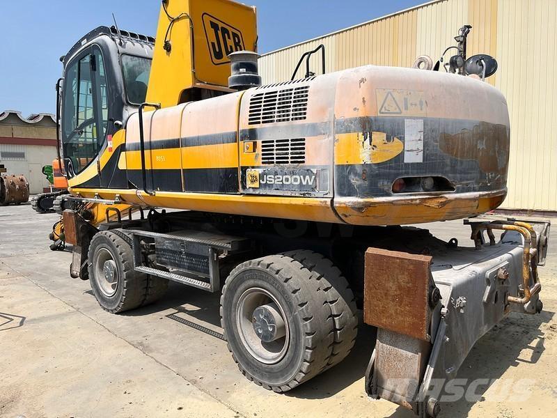JCB JS200W Bageri za manipuliranje materijalom / otpadom