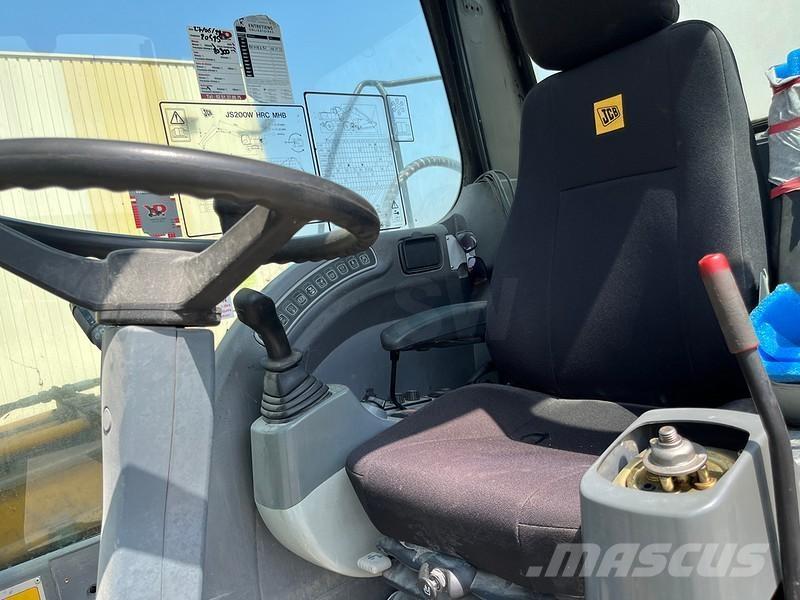 JCB JS200W Bageri za manipuliranje materijalom / otpadom