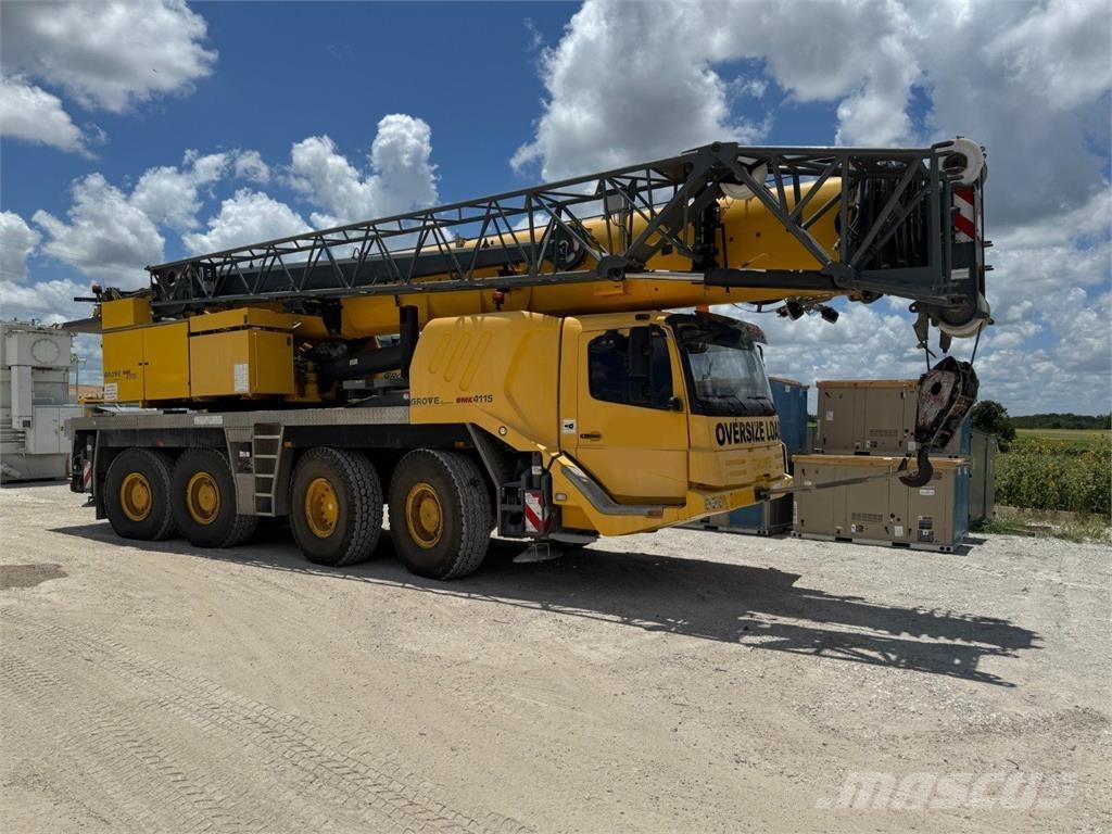 Grove GMK4115 Rabljene dizalice za težak teren