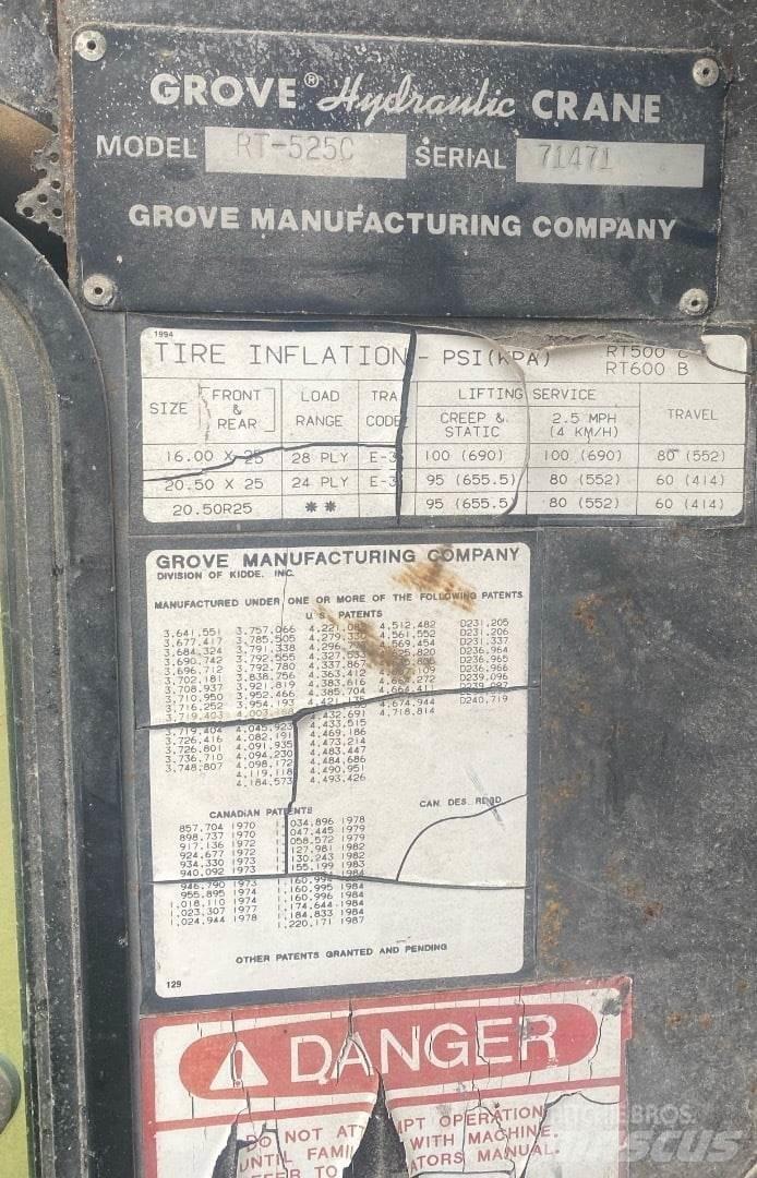 Grove RT525C Autokran dizalice