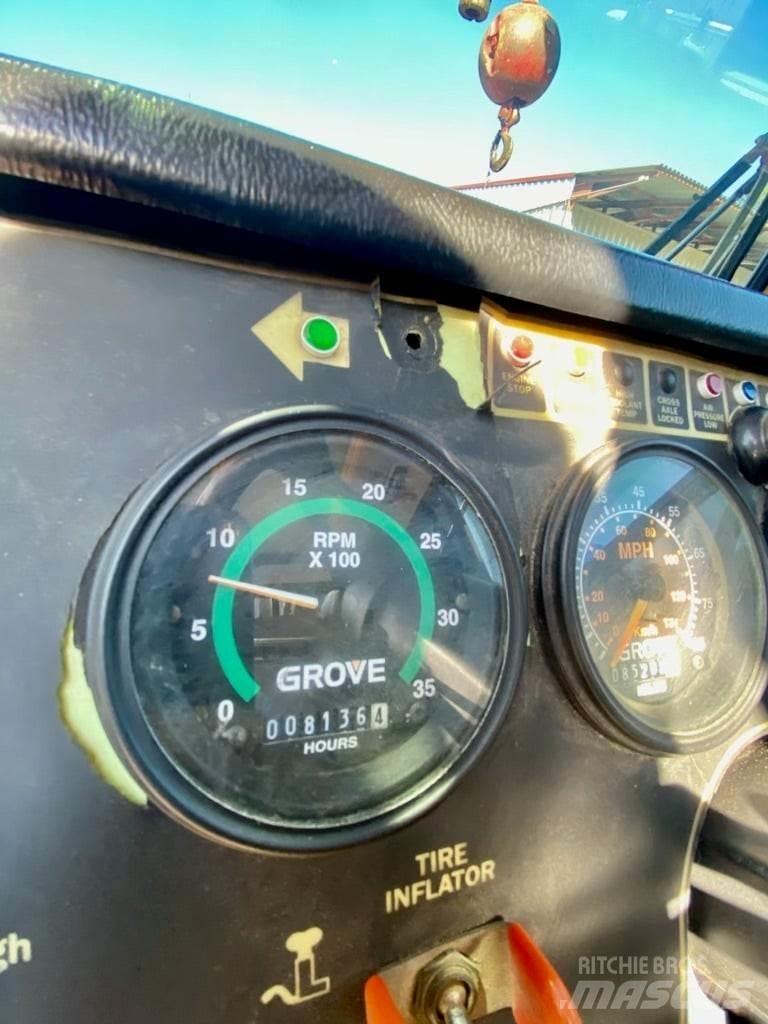 Grove TMS900E Rabljene dizalice za težak teren