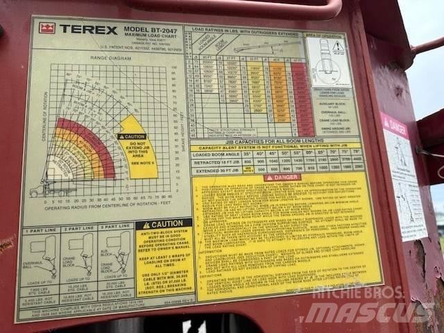 Terex BT 2047 Kamioni sa kranom