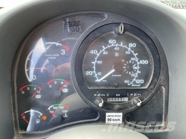 Avia D90 (4x2, Cummins) Rol kiper kamioni s kukama za dizanje