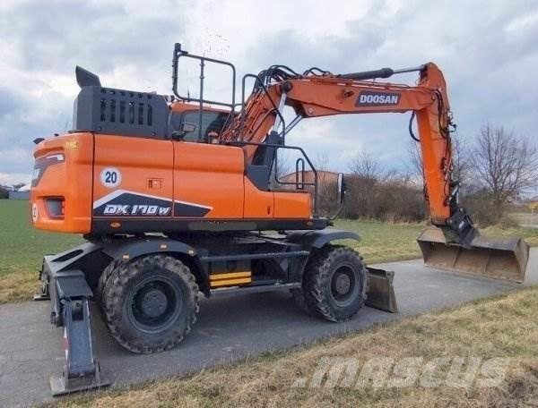 Doosan DX 170 W-7 Bageri na kotačima