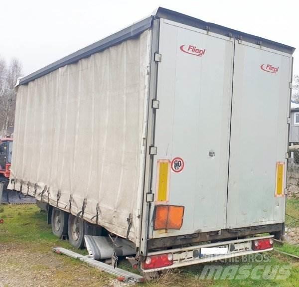 Fliegl TPS 100 Prikolice platforme/otvoreni sanduk