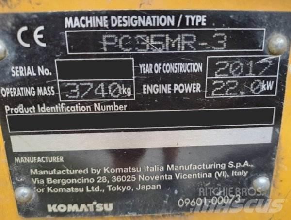 Komatsu PC 35 MR-3 Mini bageri <7t