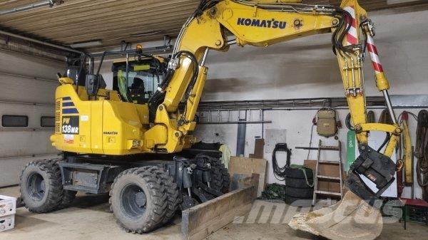 Komatsu PW 138 MR Bageri na kotačima