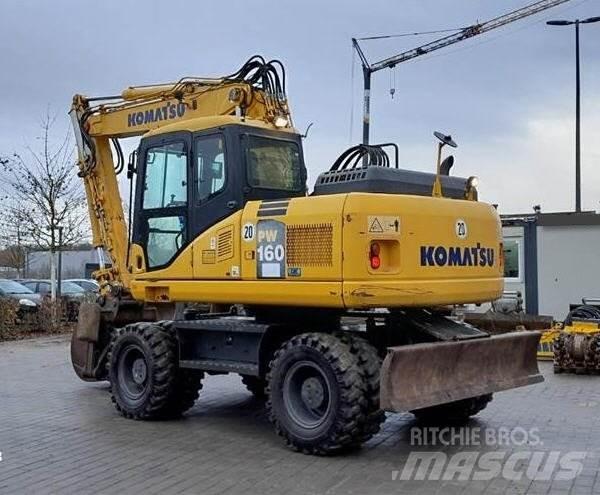 Komatsu PW 160-7E0 Bageri na kotačima