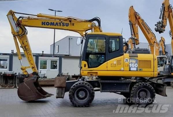 Komatsu PW 160-7E0 Bageri na kotačima