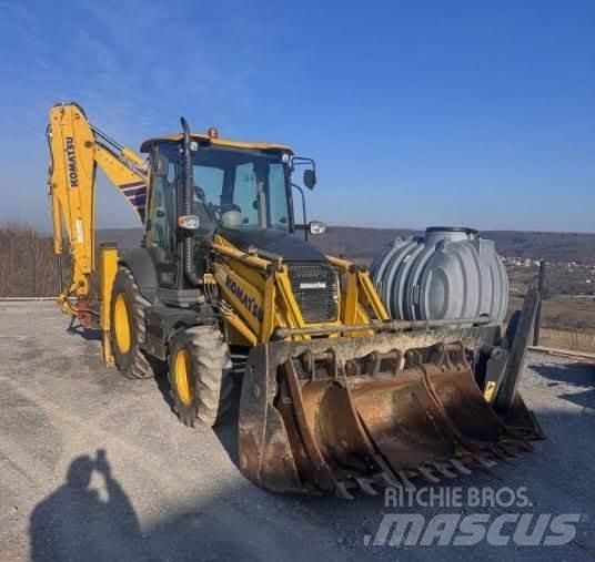 Komatsu WB 97R-8 Utovarni rovokopači