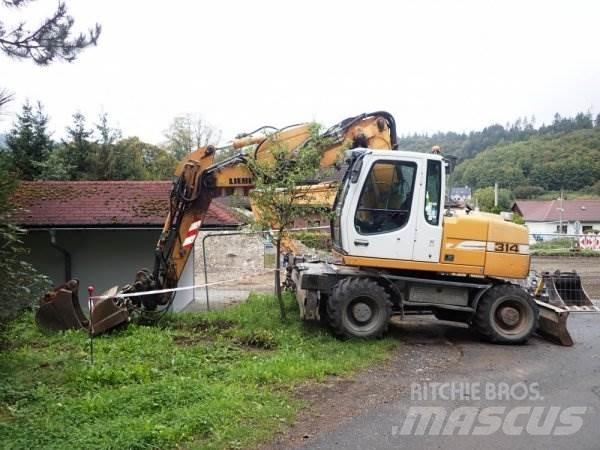 Liebherr A 314 Bageri na kotačima
