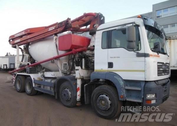 MAN TGA 35.410 +Sermac Kamionske beton pumpe