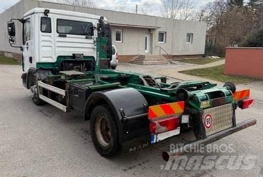 MAN TGL 12.180 Rol kiper kamioni s kukama za dizanje