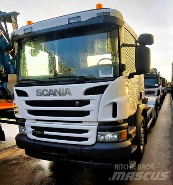 Scania P 360 Rol kiper kamioni s kukama za dizanje