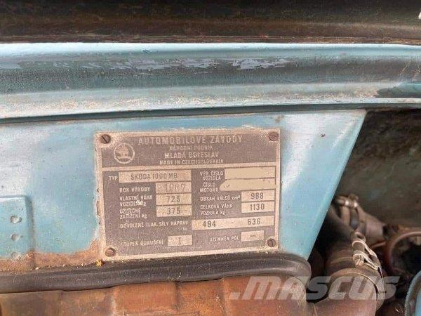 Skoda MB 1000 Građevinarstvo – ostalo