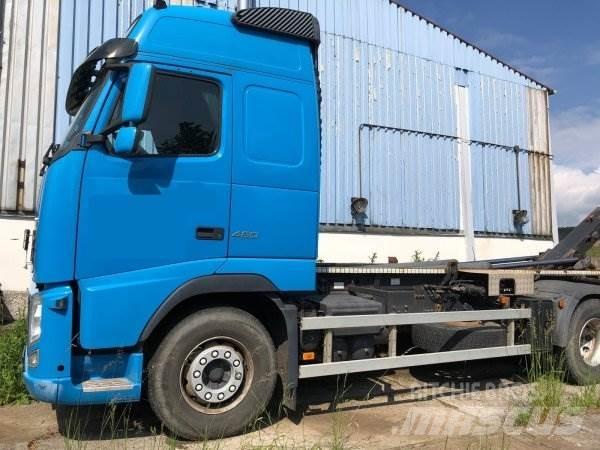 Volvo FH460 +Gergen Rol kiper kamioni s kukama za dizanje