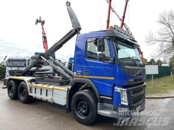 Volvo FMX 420 Rol kiper kamioni s kukama za dizanje