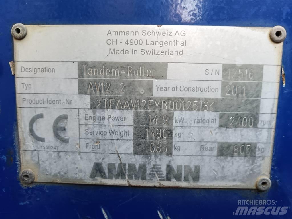 Ammann AV 12-2 Valjci sa dvojnim bubnjem