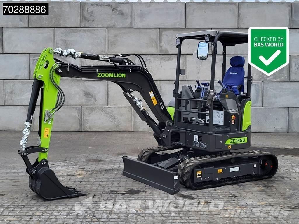 Zoomlion ZE26 GU Mini bageri <7t