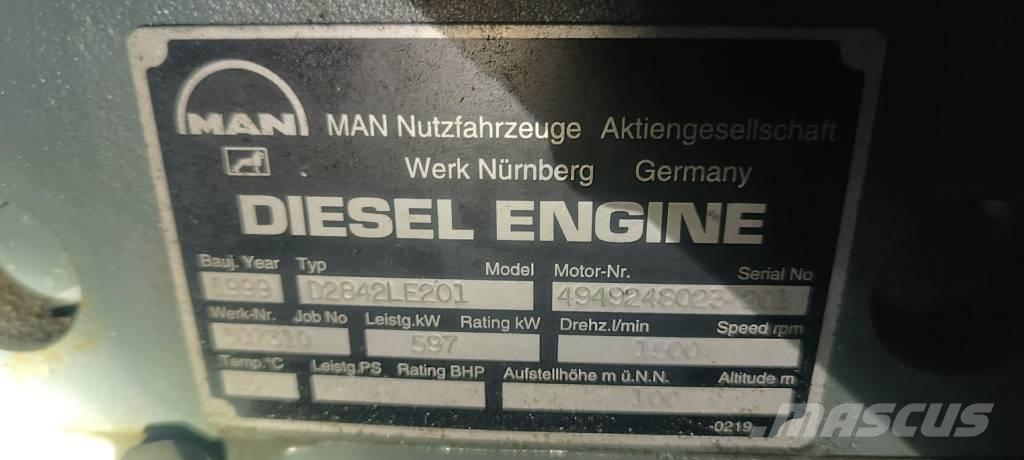 MAN D 2842 LE 201 Dizel agregati