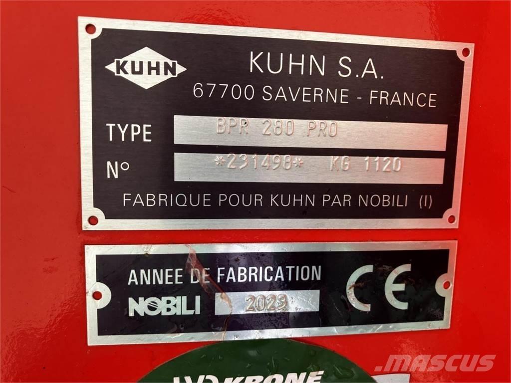 Kuhn BPR 280 Pro Kosilice za pašnjak