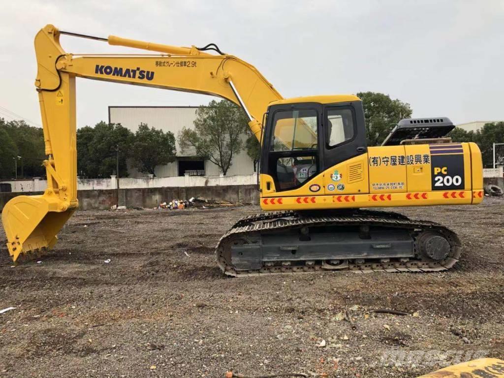 Komatsu pc200-7 Bageri gusjeničari