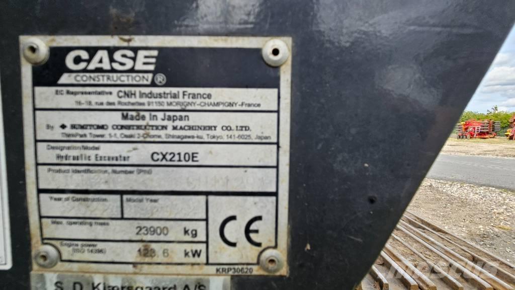 CASE CX 210 E Bageri gusjeničari