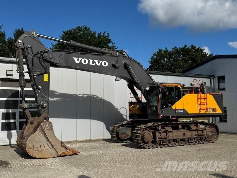 Volvo EC 750 EL Bageri gusjeničari