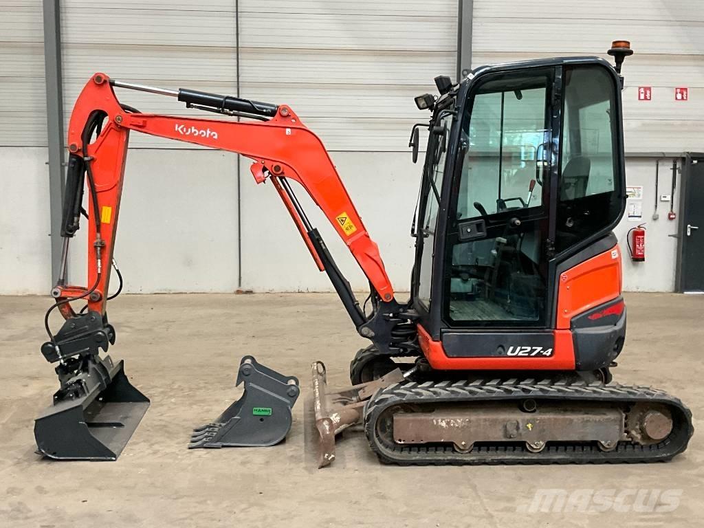 Kubota U 27-4 Mini bageri <7t