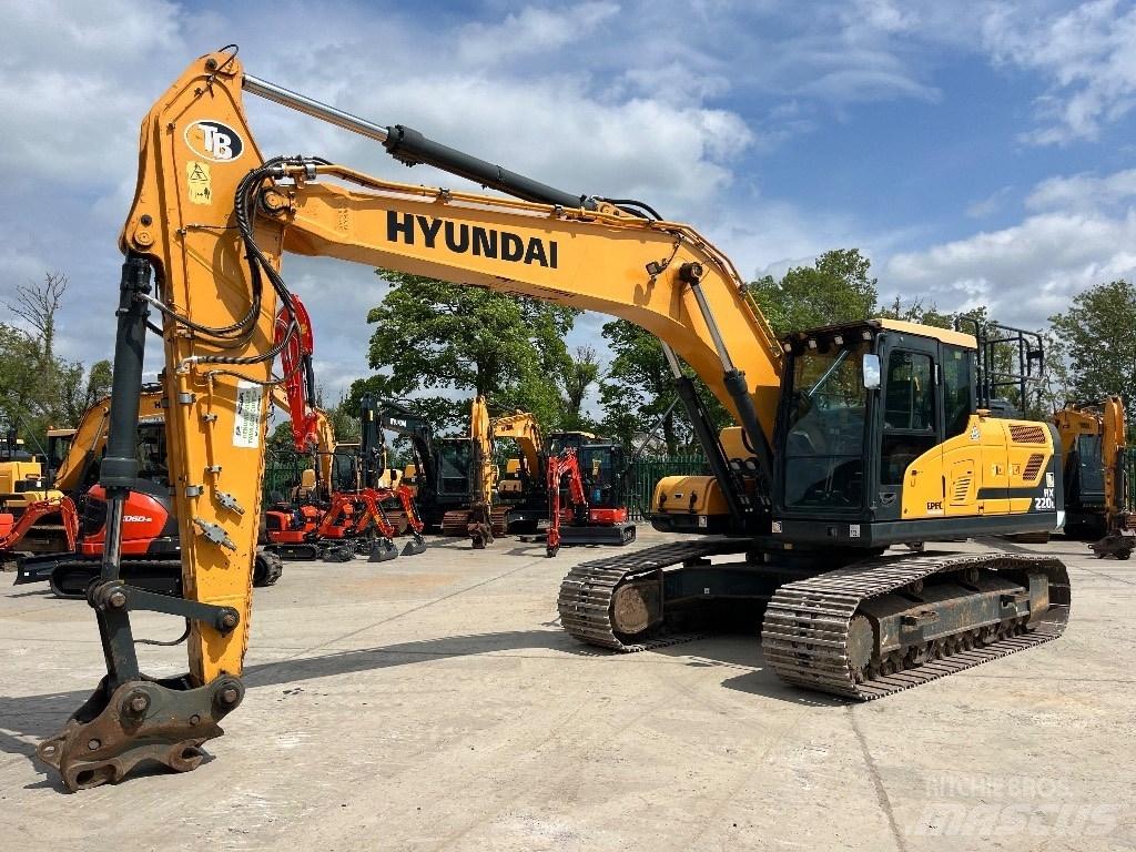 Hyundai HX 220 L Bageri gusjeničari