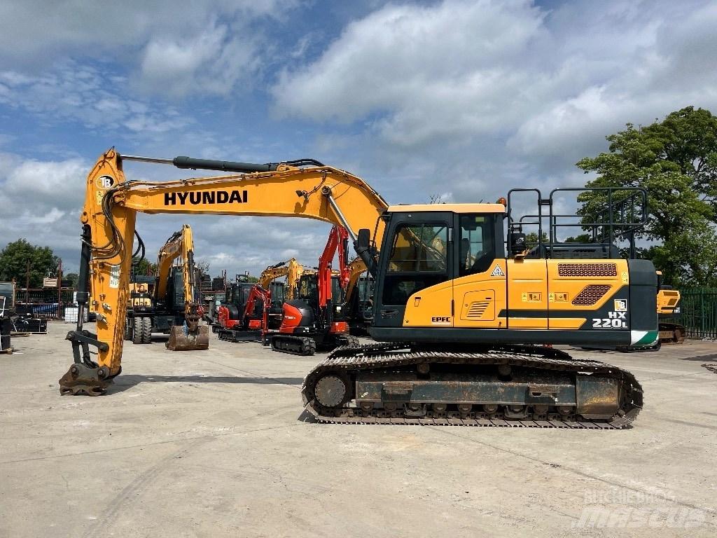 Hyundai HX 220 L Bageri gusjeničari
