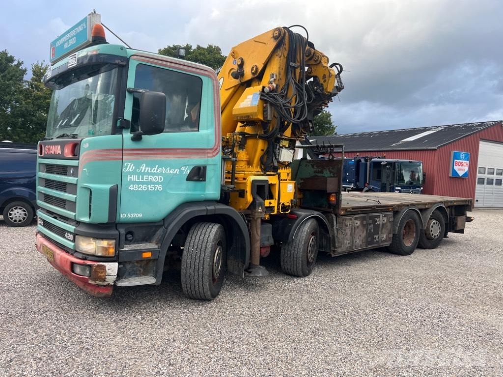 Scania 124 G 420 Kamioni sa kranom