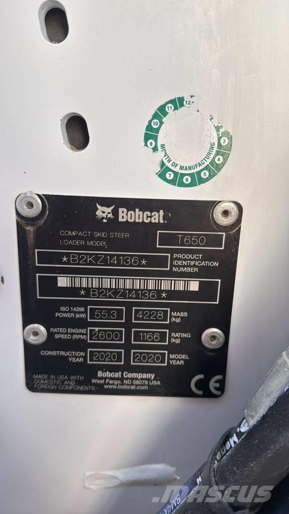 Bobcat T 650 Utovarivači gusjeničari