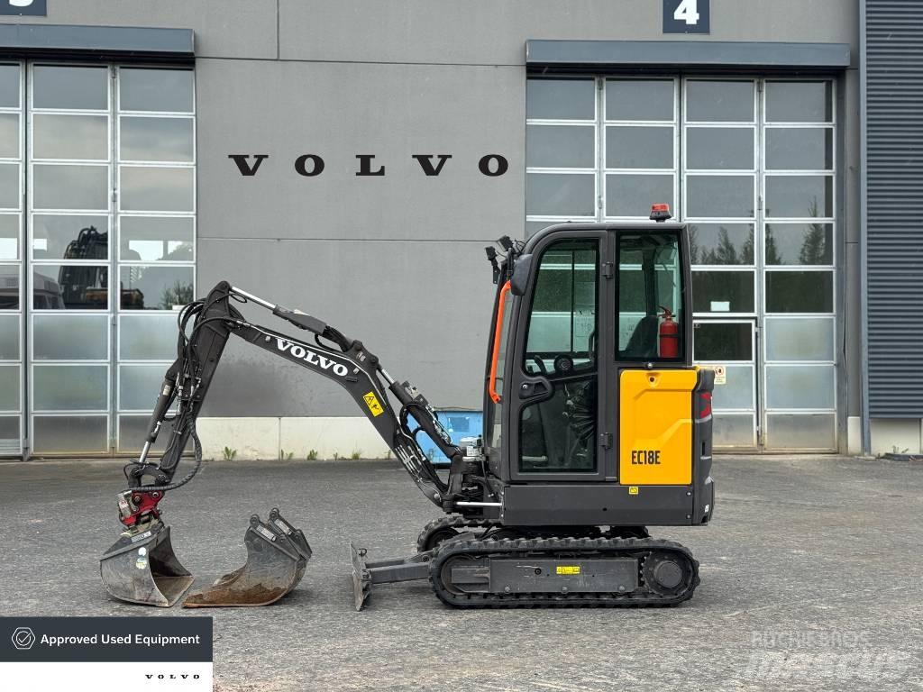 Volvo EC 18 E Mini bageri <7t