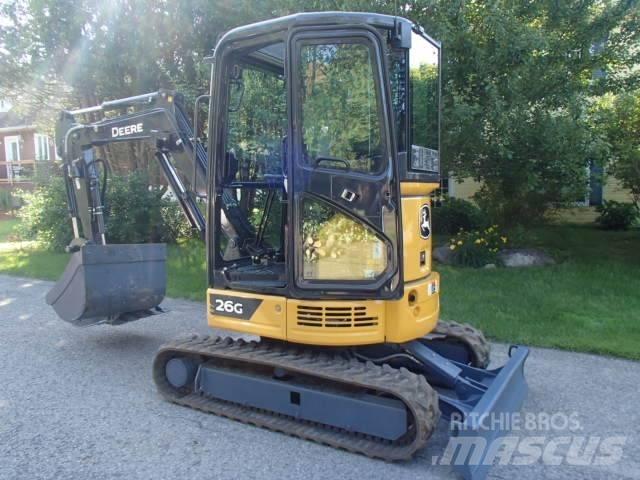 John Deere 26G Mini bageri <7t