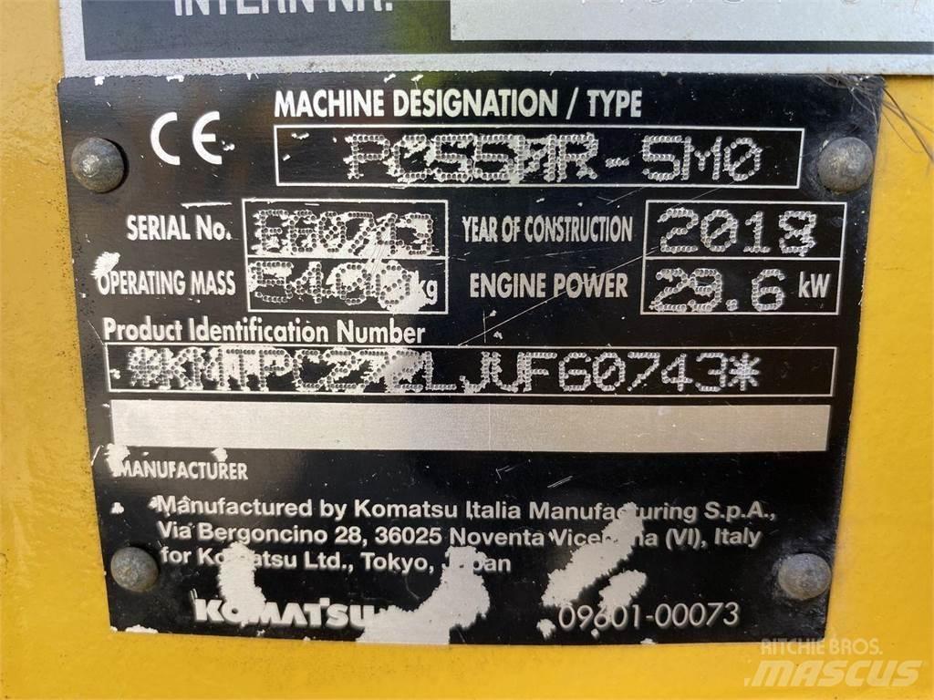 Komatsu PC55MR-5 Bageri na kotačima