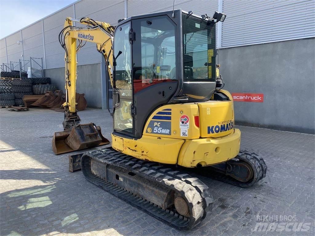 Komatsu PC55MR-5 Bageri na kotačima