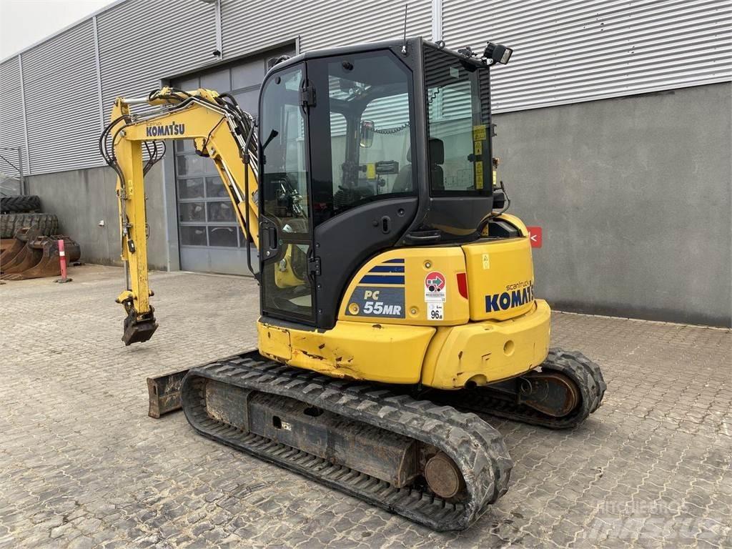 Komatsu PC55MR-5 Bageri na kotačima