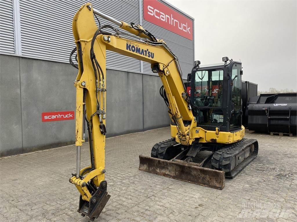 Komatsu PC55MR-5 Bageri na kotačima