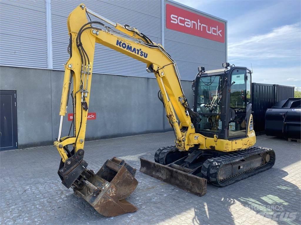 Komatsu PC55MR-5 Bageri na kotačima