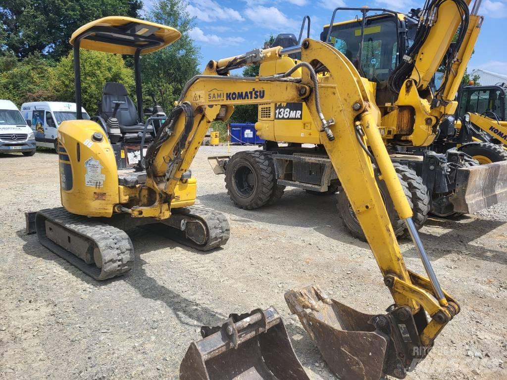 Komatsu PC26MR-3 Mini bageri <7t