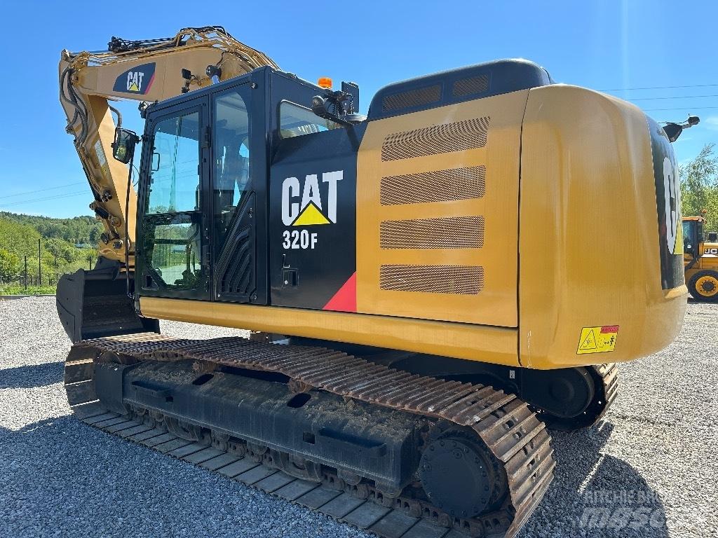 CAT 320 FL 2017 Bageri gusjeničari