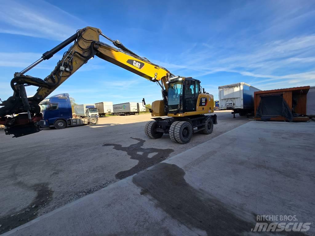 CAT 318 Bageri na kotačima