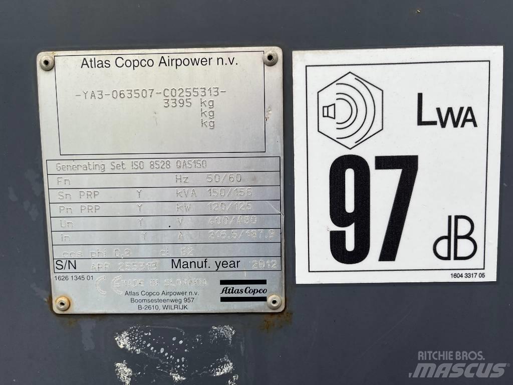 Atlas Copco QAS 150 Dizel agregati