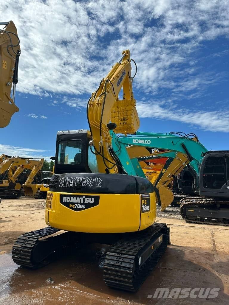 Komatsu PC 78 US-6N0 Bageri gusjeničari