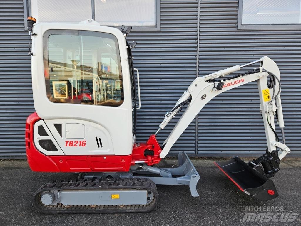Takeuchi TB 216 Mini bageri <7t